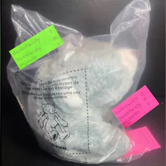 BNWT GUND SNUFFLES BLUE/WHITE APPROX 13” STILL SEALED IN GUND PACKAGING! - Picture 4 of 11